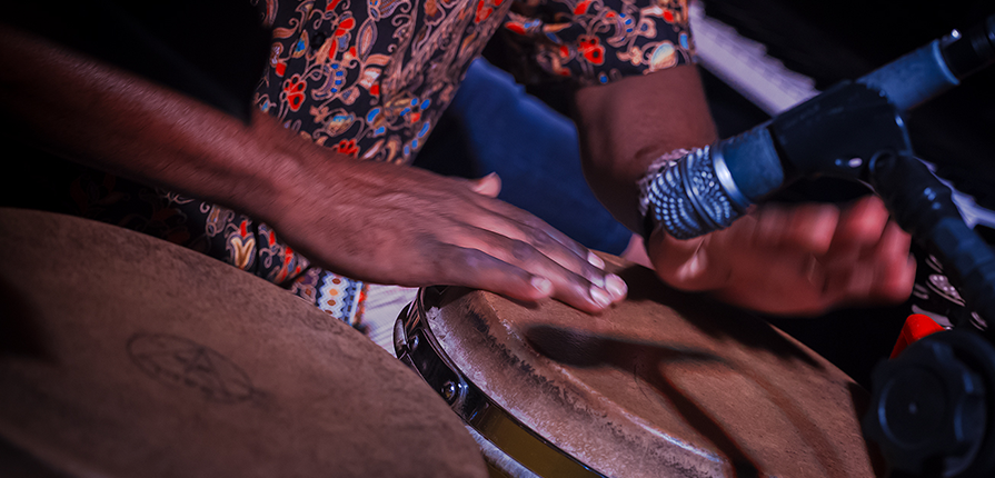 Aulas de percussão